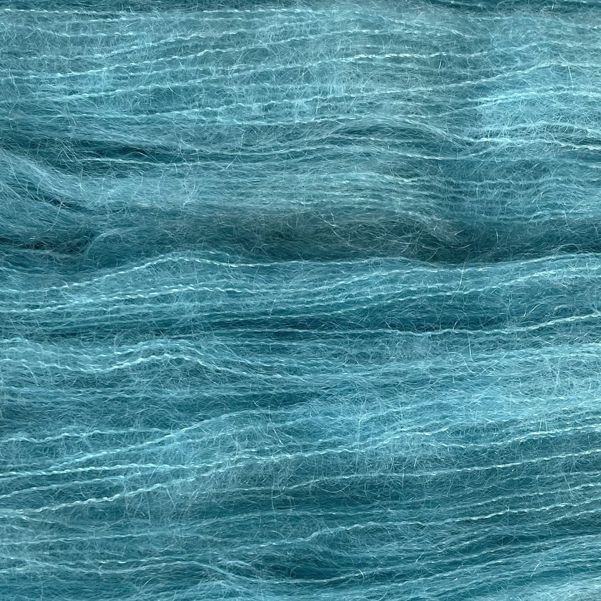 Fine Fluff Yarn - Powder Semi Solid – Greenwood Fiberworks